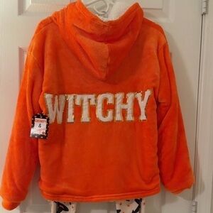 Grumpy & Gorgeous 2 Piece Halloween Hoodie & Leggings Set